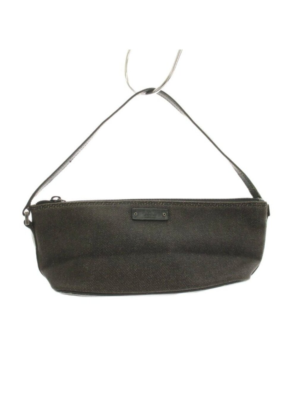 Gucci Pouch Denim Handbag Mini Black YM OH - Picture 1 of 9